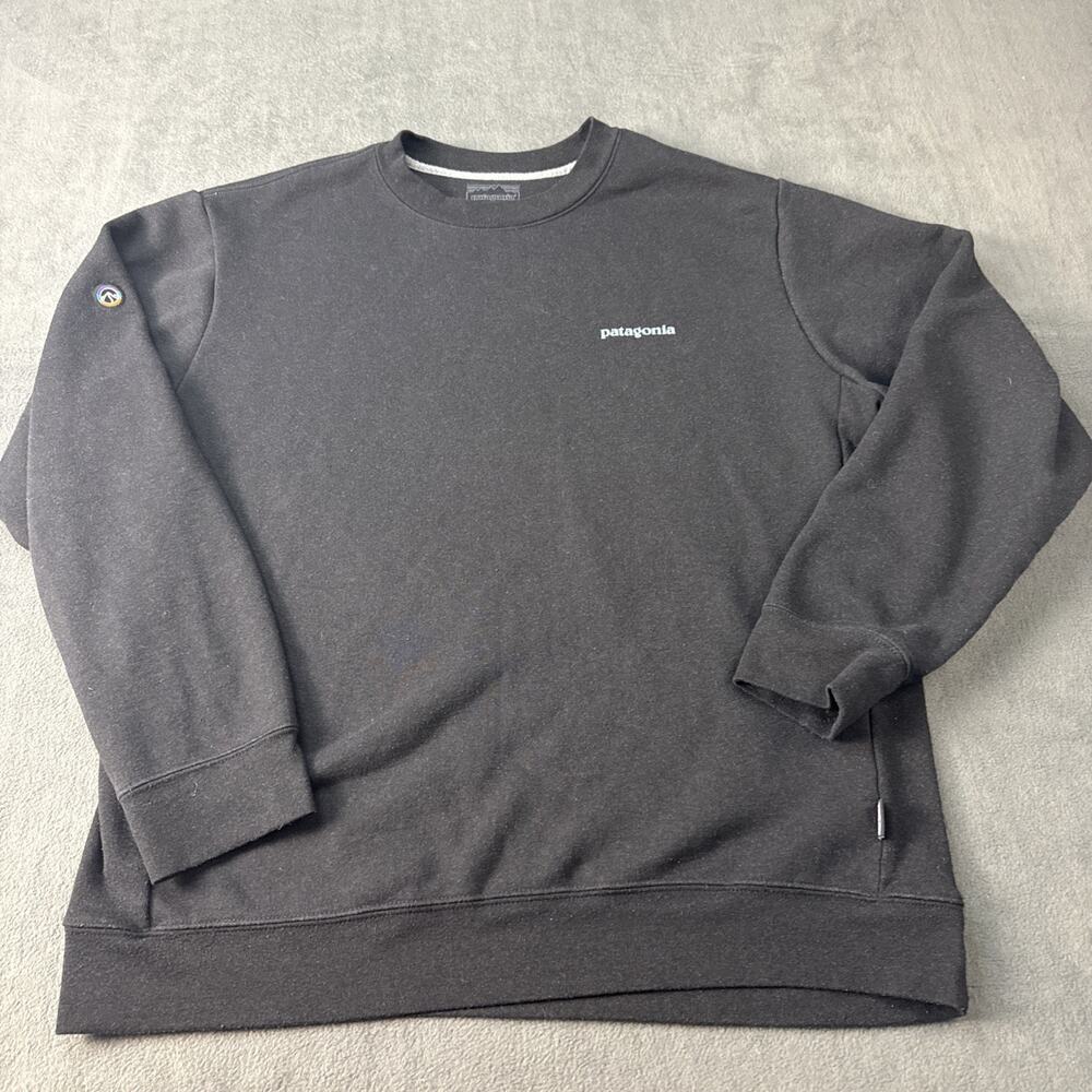 Patagonia Fitz Roy Icon Uprisal Crew Sweatshirt Unisex Mens Sz L Women’s XL